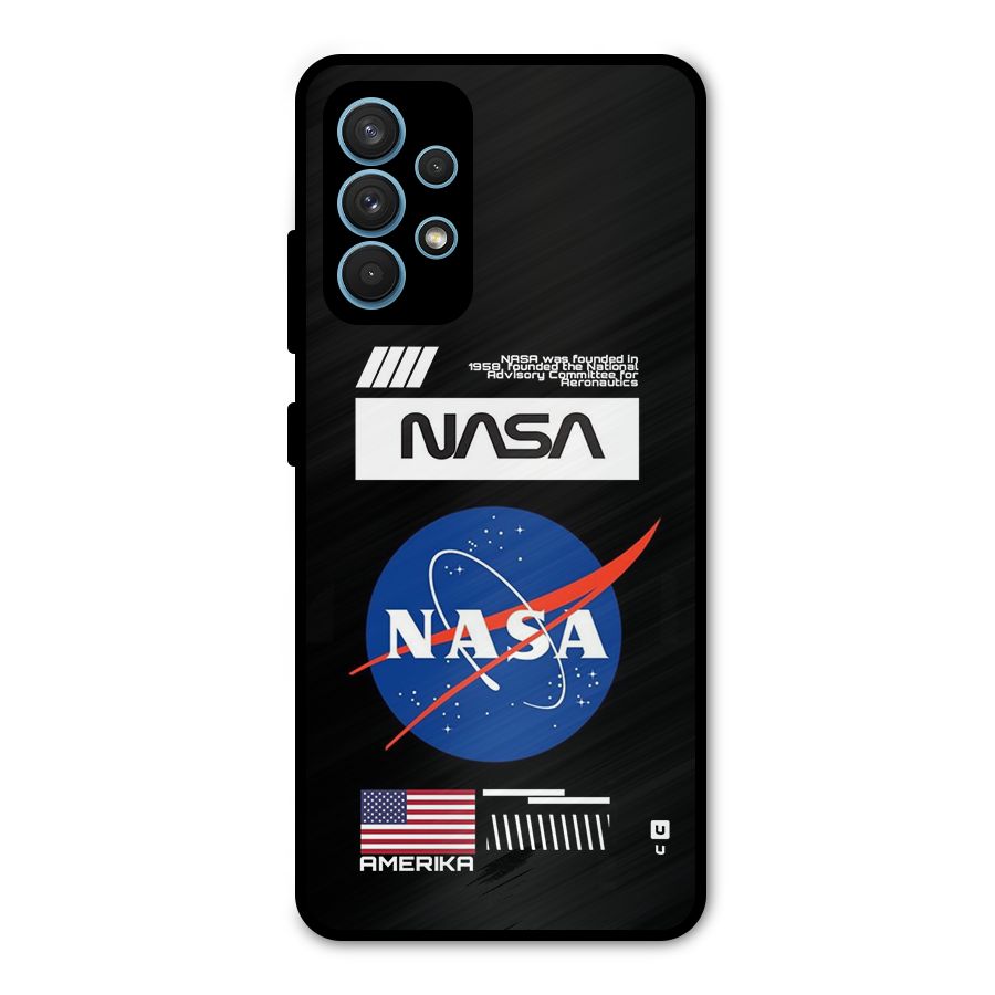 Nasa Zone Metal Back Case for Galaxy A32