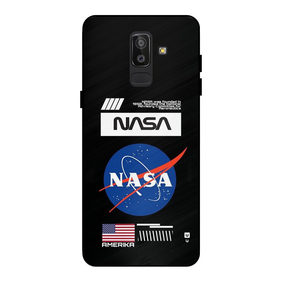 Nasa Zone Metal Back Case for Galaxy J8