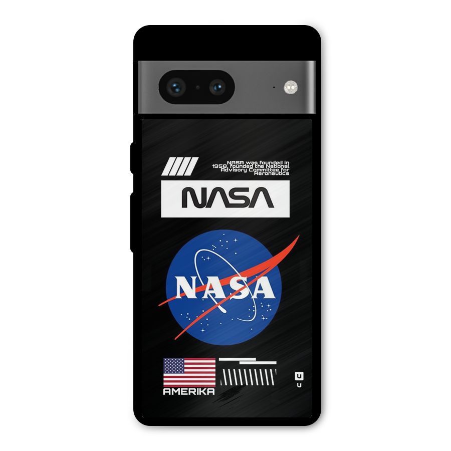 Nasa Zone Metal Back Case for Google Pixel 7