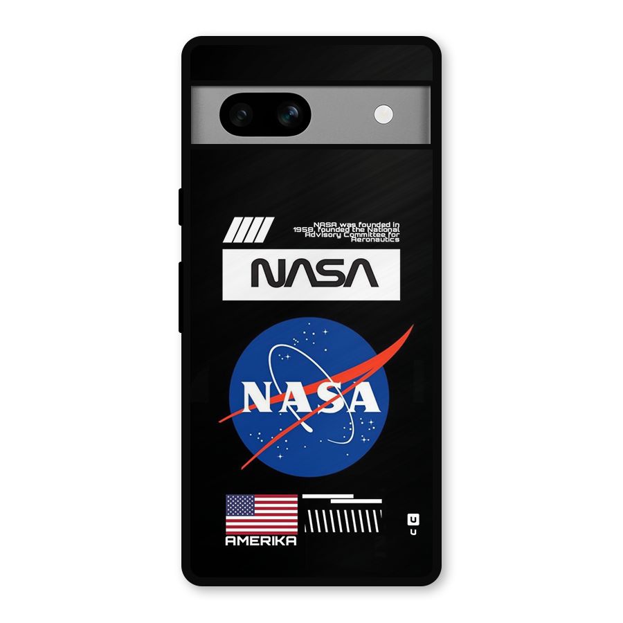 Nasa Zone Metal Back Case for Google Pixel 7a