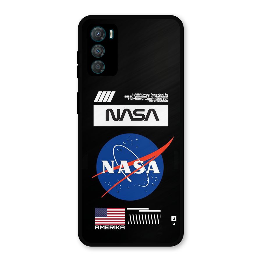 Nasa Zone Metal Back Case for Moto G42