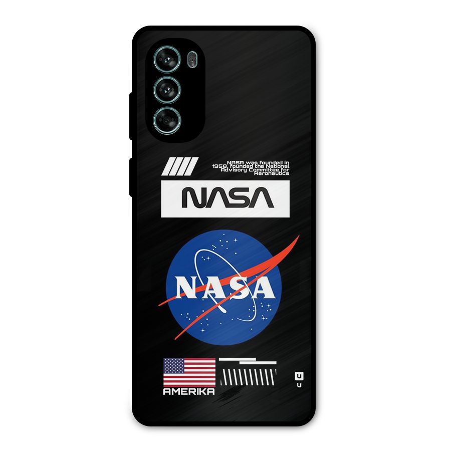 Nasa Zone Metal Back Case for Moto G62