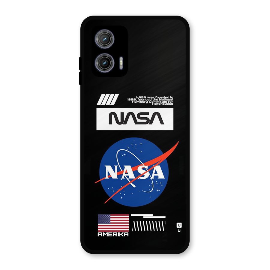 Nasa Zone Metal Back Case for Moto G73