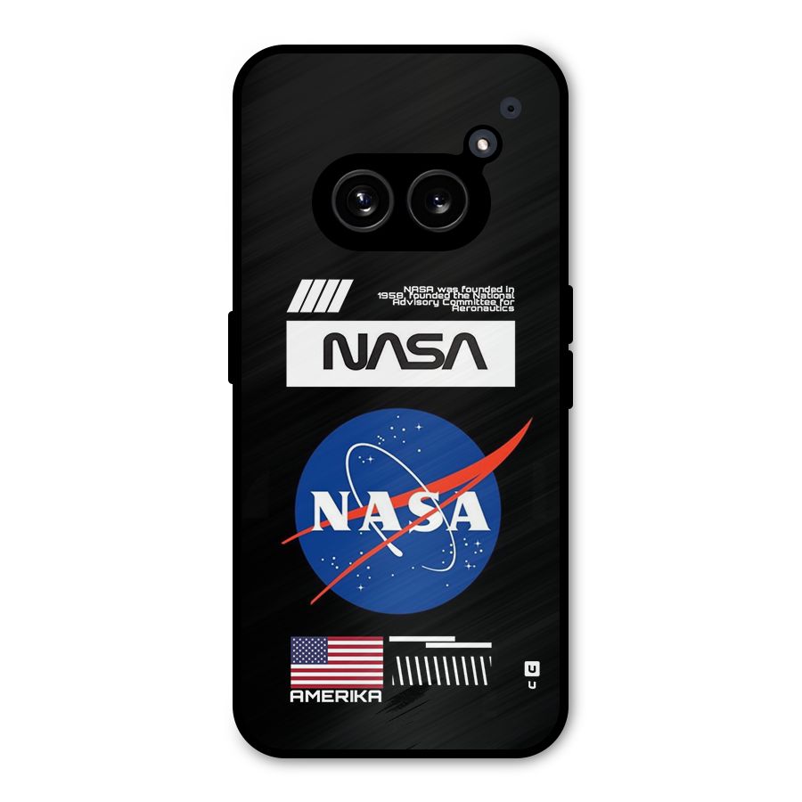 Nasa Zone Metal Back Case for Nothing Phone 2a