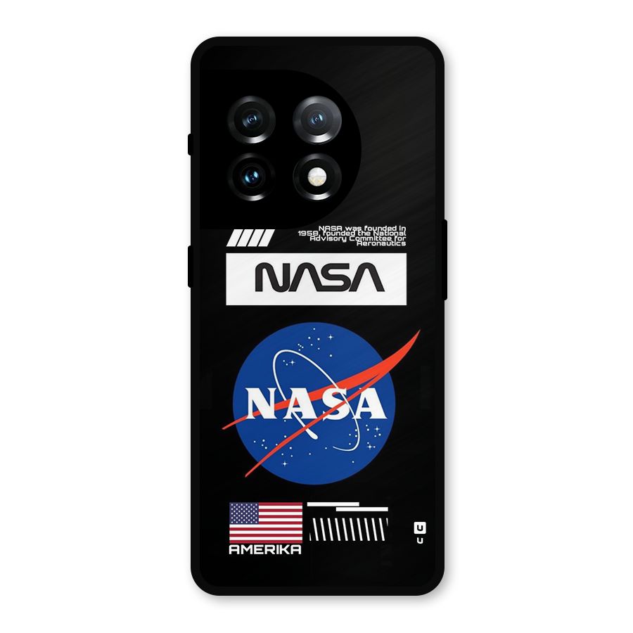 Nasa Zone Metal Back Case for OnePlus 11