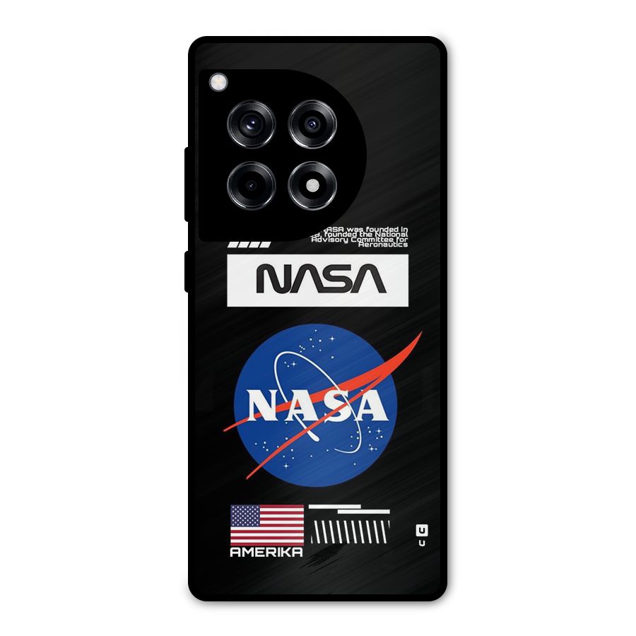Nasa Zone Metal Back Case for OnePlus 12R