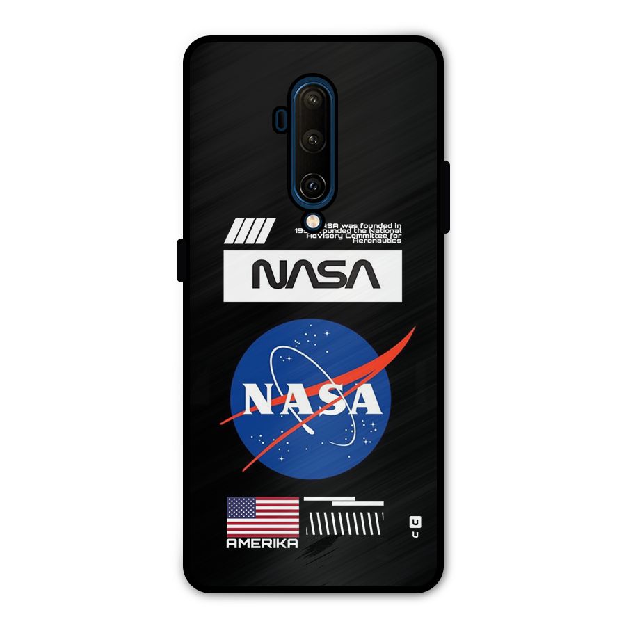 Nasa Zone Metal Back Case for OnePlus 7T Pro