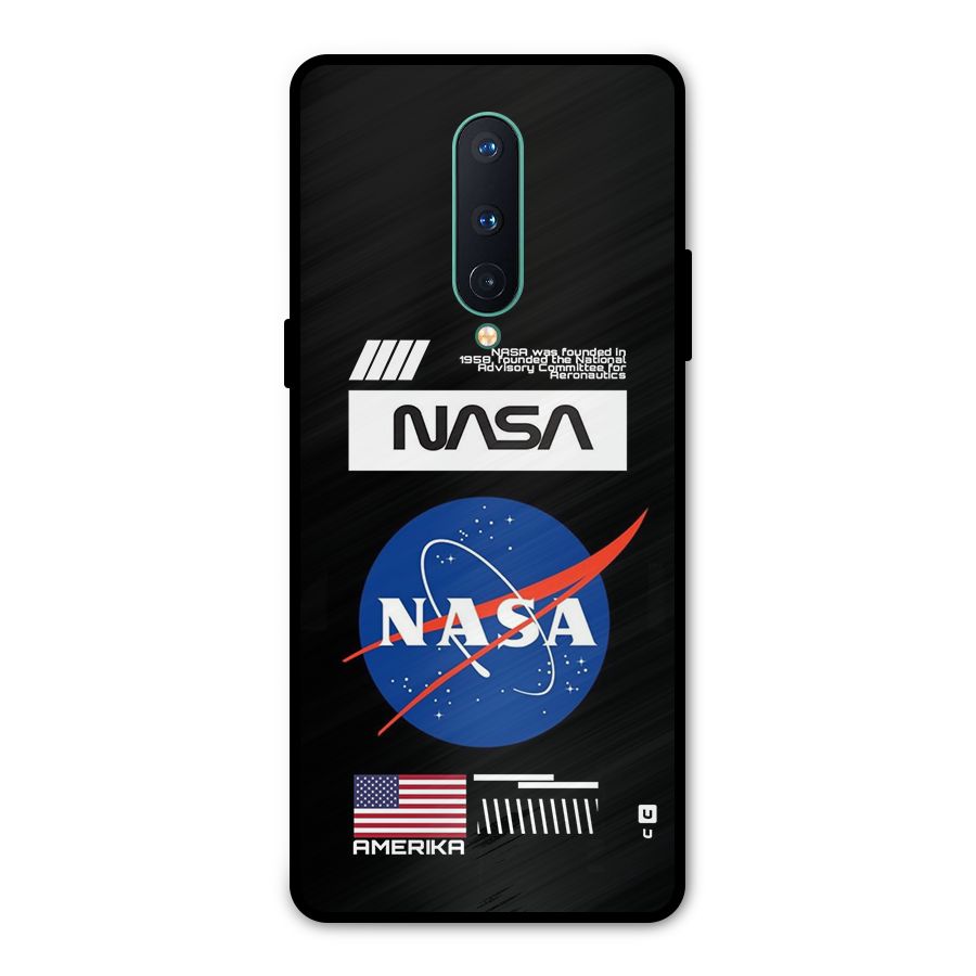 Nasa Zone Metal Back Case for OnePlus 8