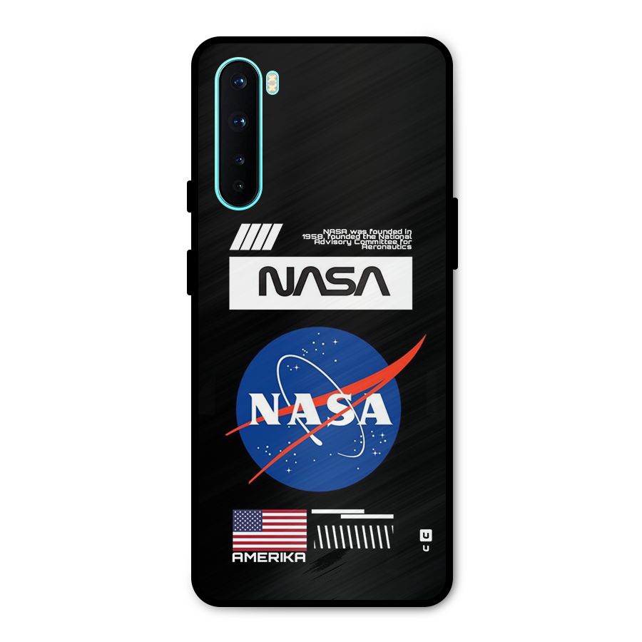 Nasa Zone Metal Back Case for OnePlus Nord