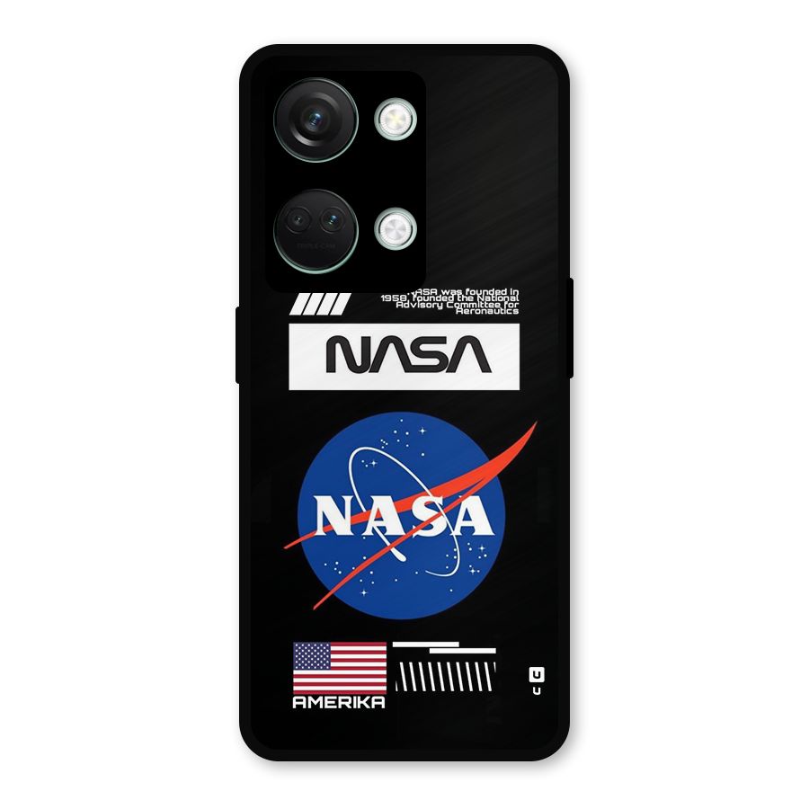 Nasa Zone Metal Back Case for OnePlus Nord 3