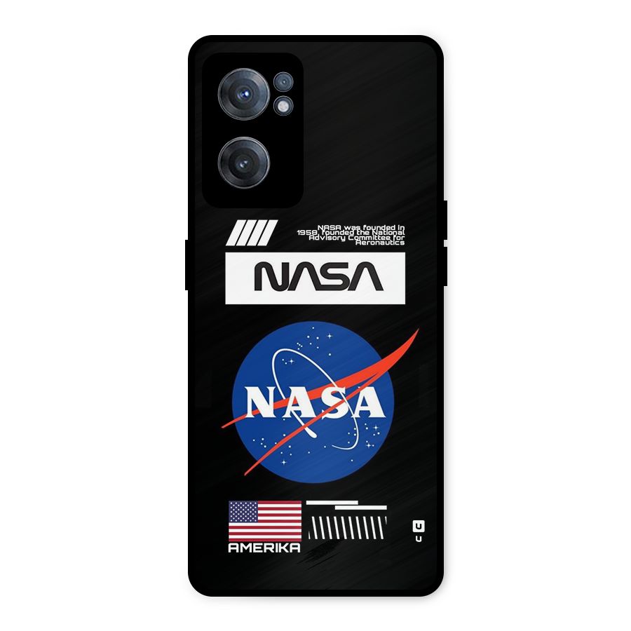 Nasa Zone Metal Back Case for OnePlus Nord CE 2 5G