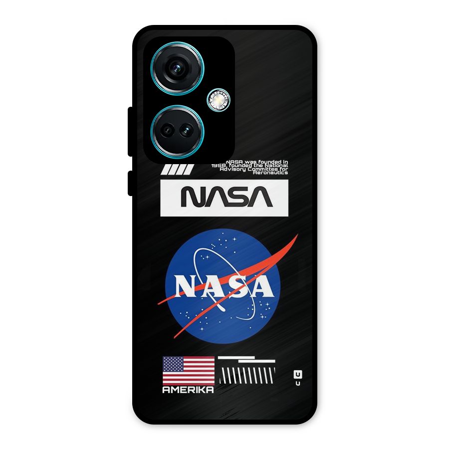 Nasa Zone Metal Back Case for OnePlus Nord CE 3 5G