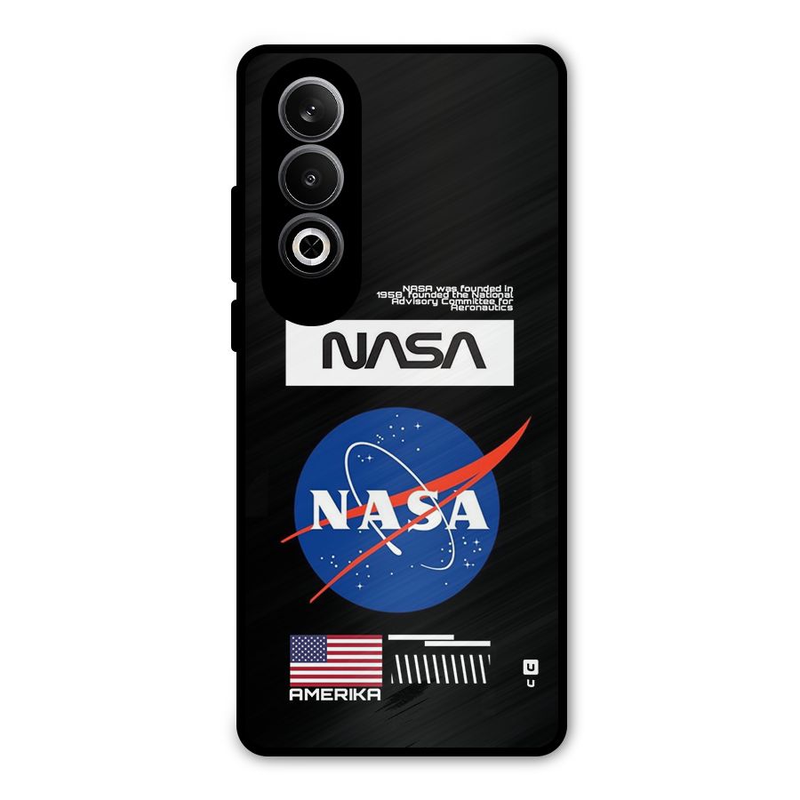 Nasa Zone Metal Back Case for OnePlus Nord CE4