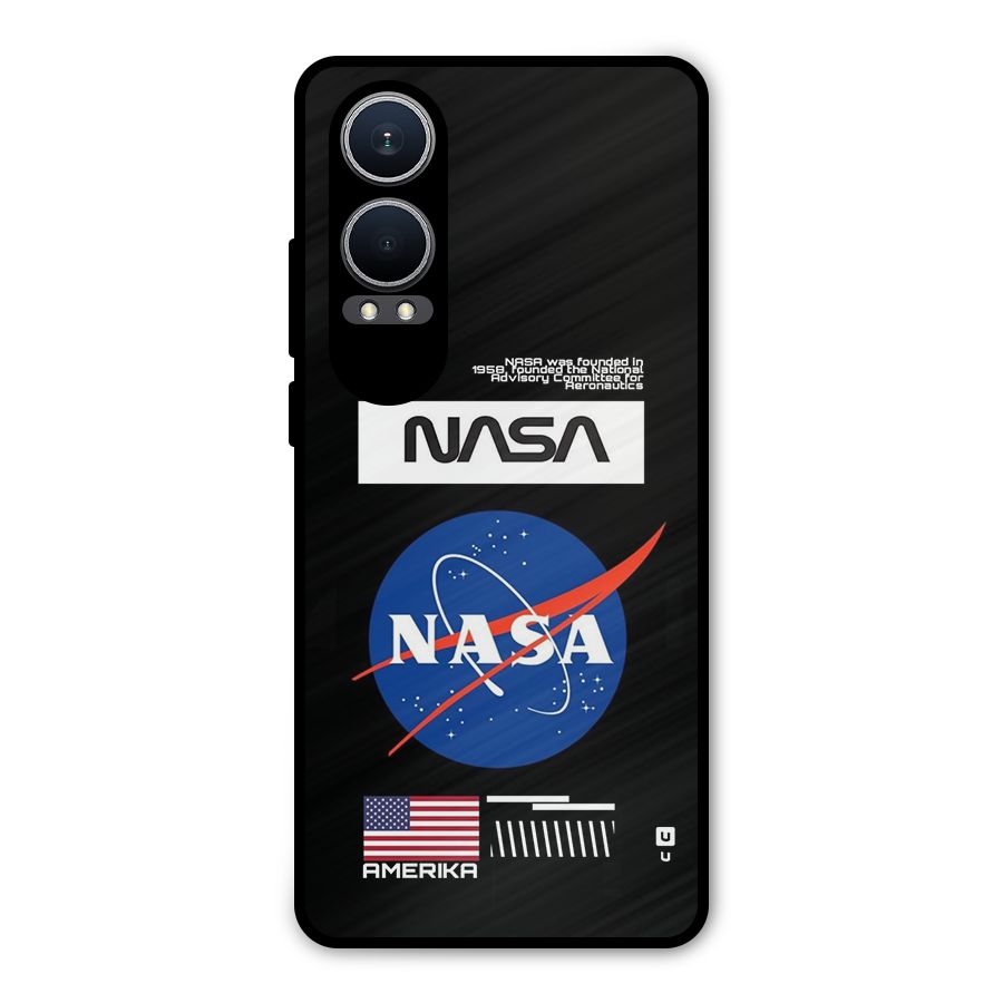 Nasa Zone Metal Back Case for OnePlus Nord CE4 Lite