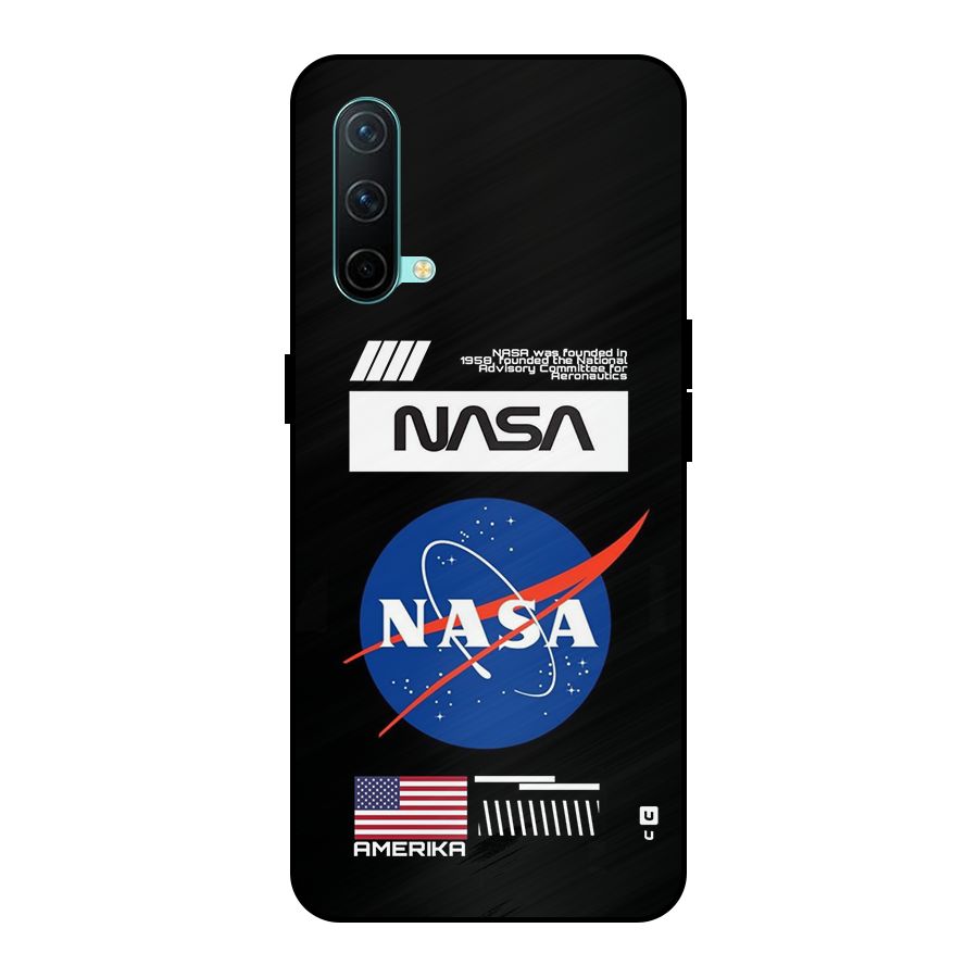 Nasa Zone Metal Back Case for OnePlus Nord CE 5G