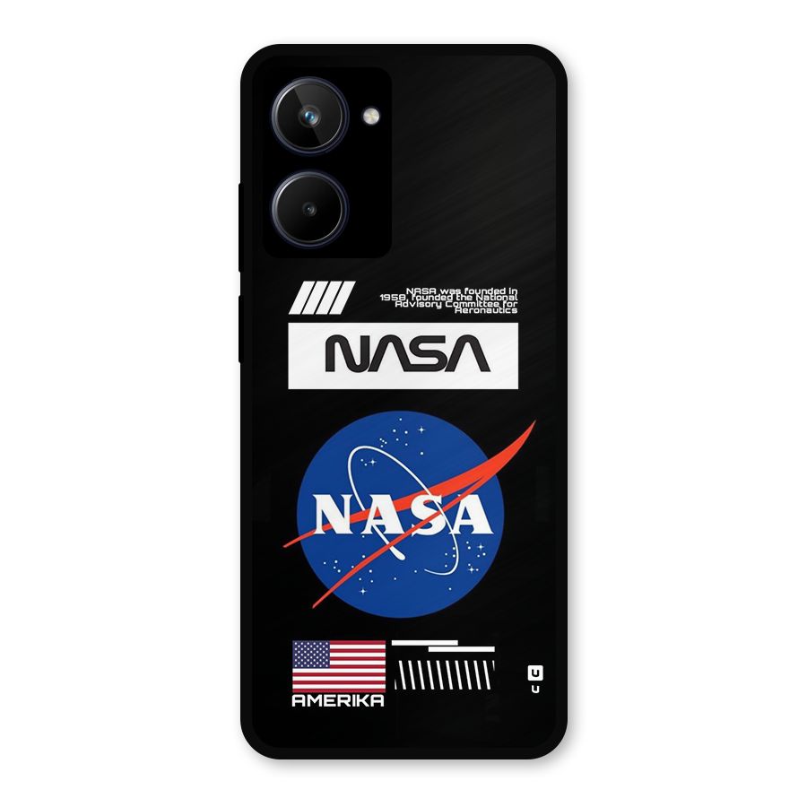 Nasa Zone Metal Back Case for Realme 10