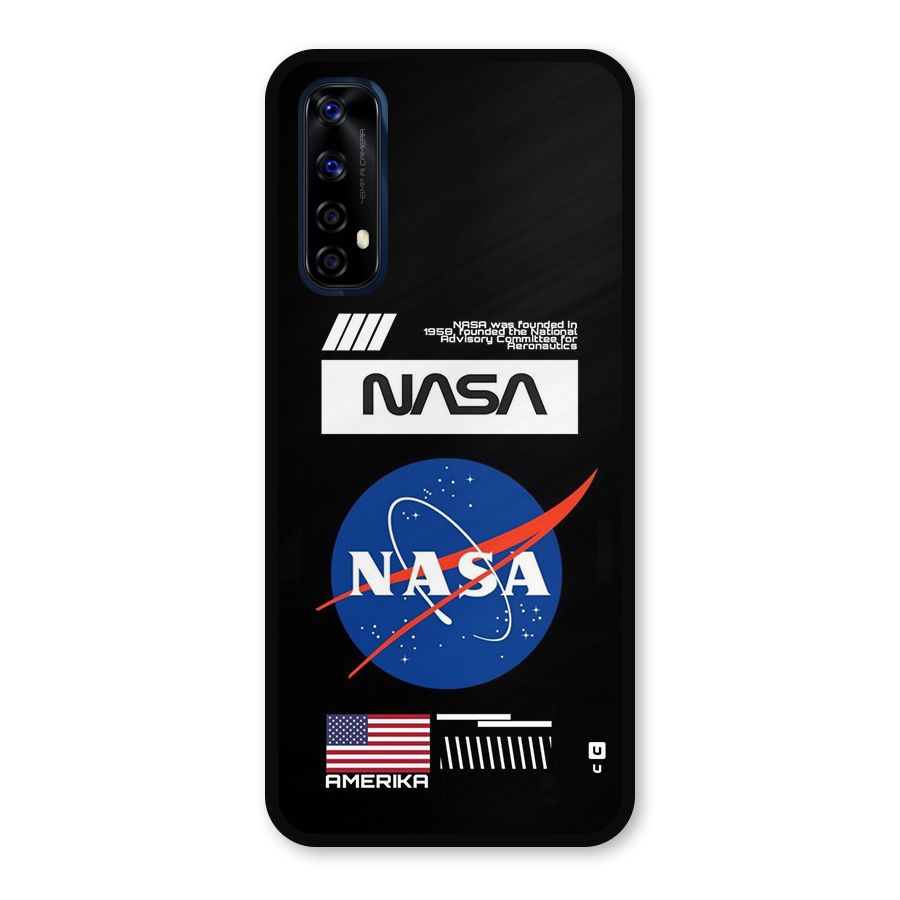 Nasa Zone Metal Back Case for Realme 7