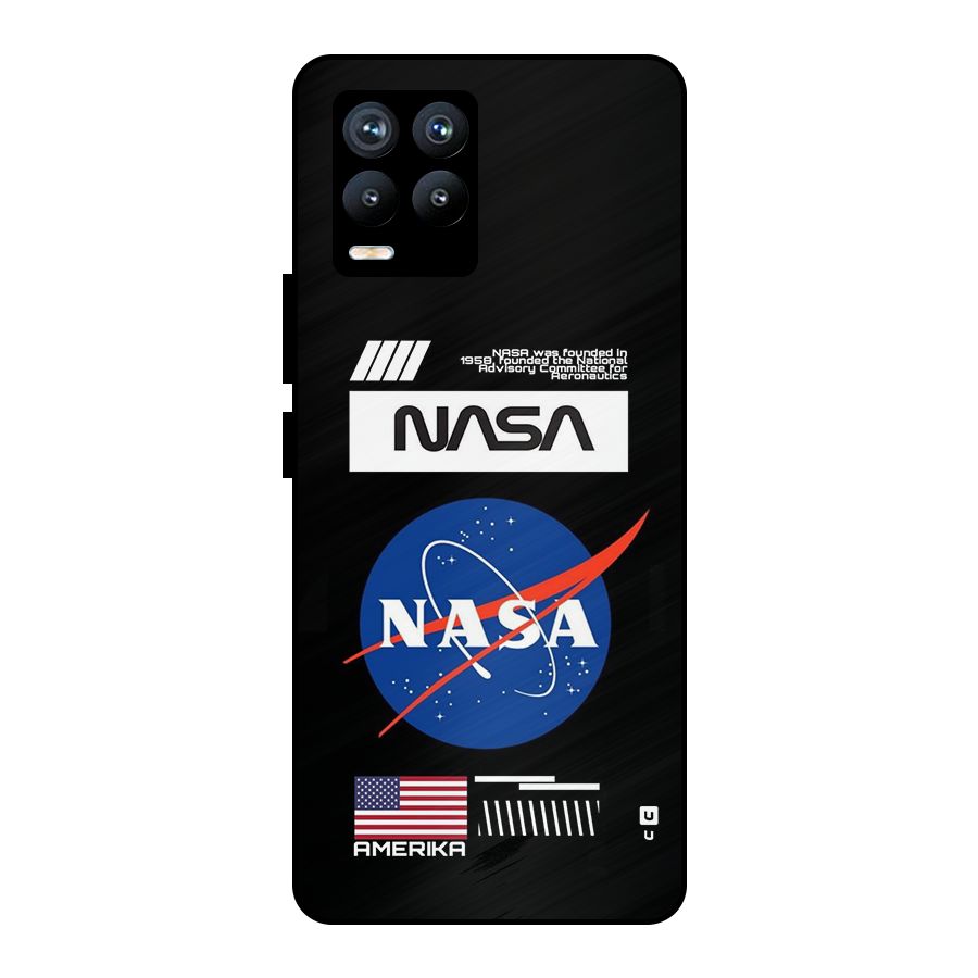 Nasa Zone Metal Back Case for Realme 8