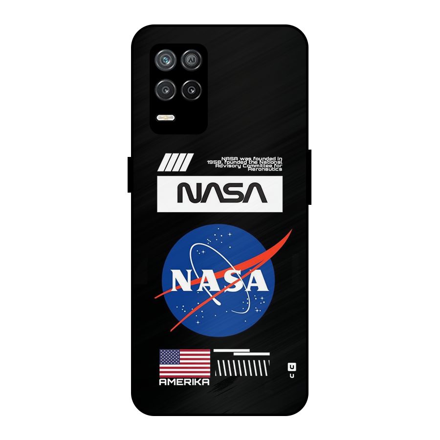 Nasa Zone Metal Back Case for Realme 8 5G