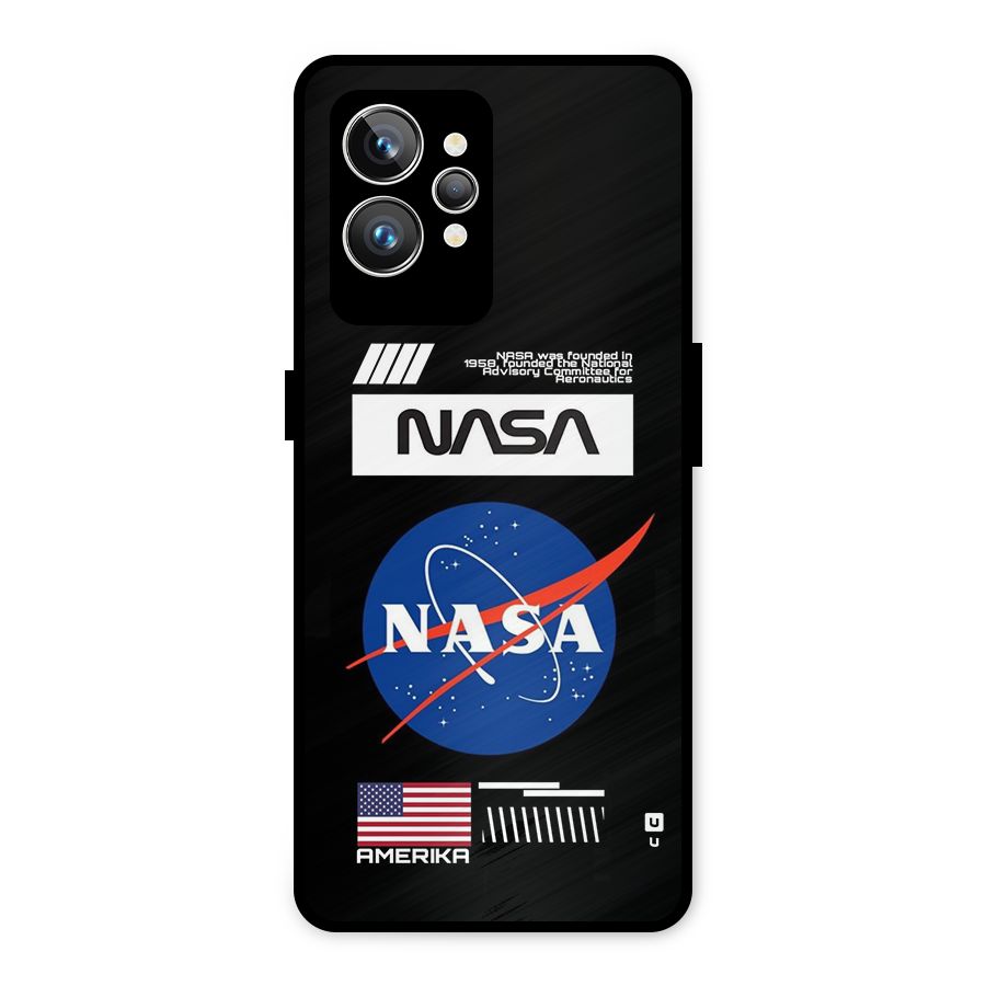 Nasa Zone Metal Back Case for Realme GT2 Pro