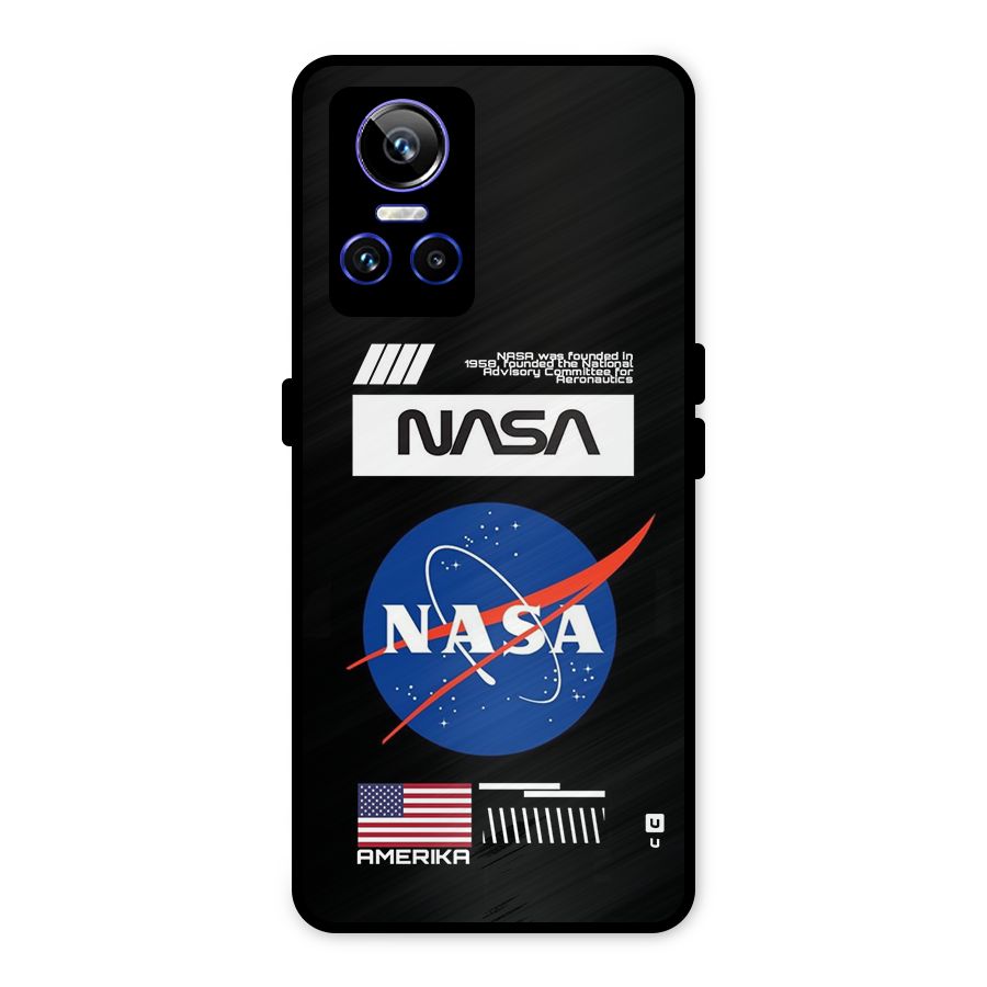 Nasa Zone Metal Back Case for Realme GT Neo 3