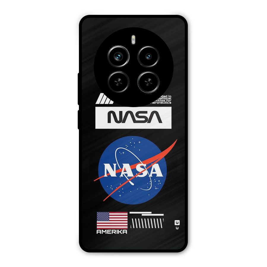 Nasa Zone Metal Back Case for Realme P1 Pro