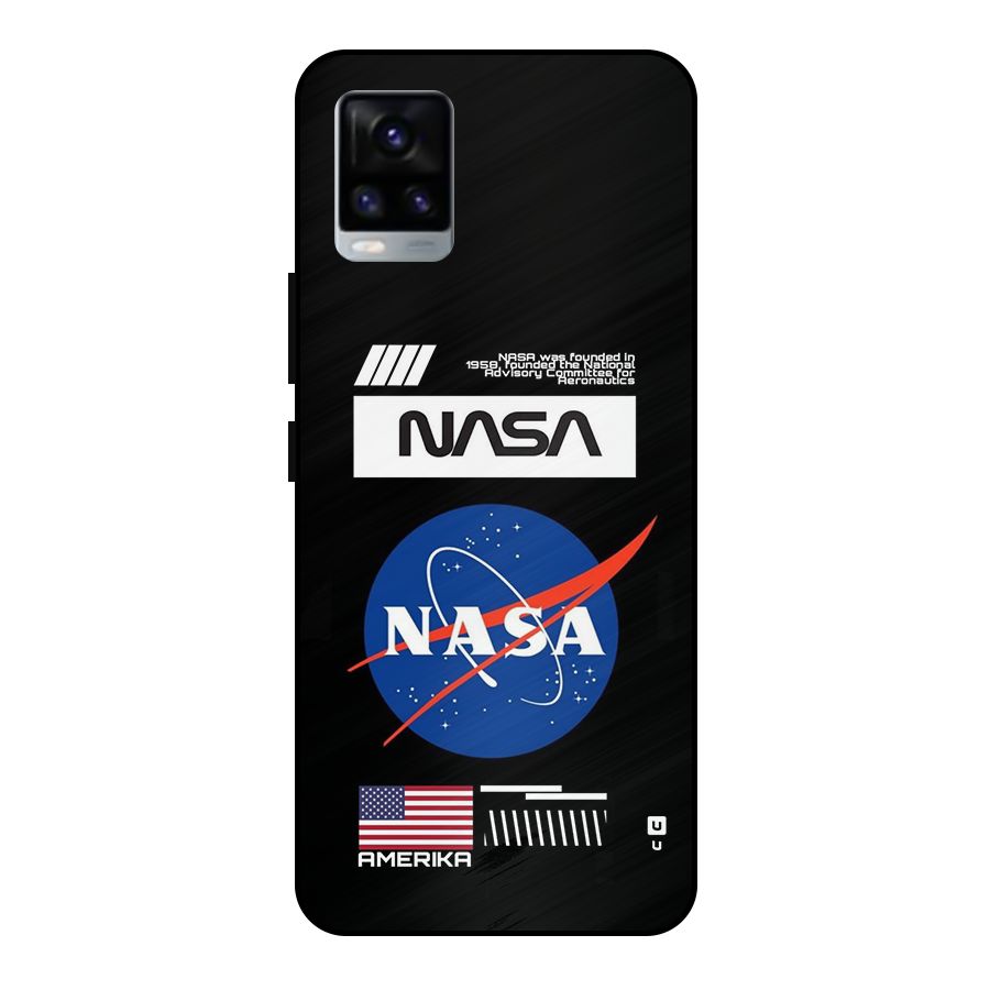 Nasa Zone Metal Back Case for Vivo V20