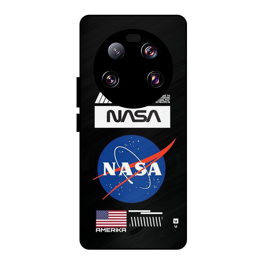 Nasa Zone Metal Back Case for Xiaomi 13 Ultra