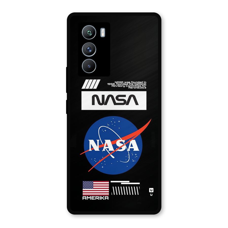 Nasa Zone Metal Back Case for iQOO 9 SE