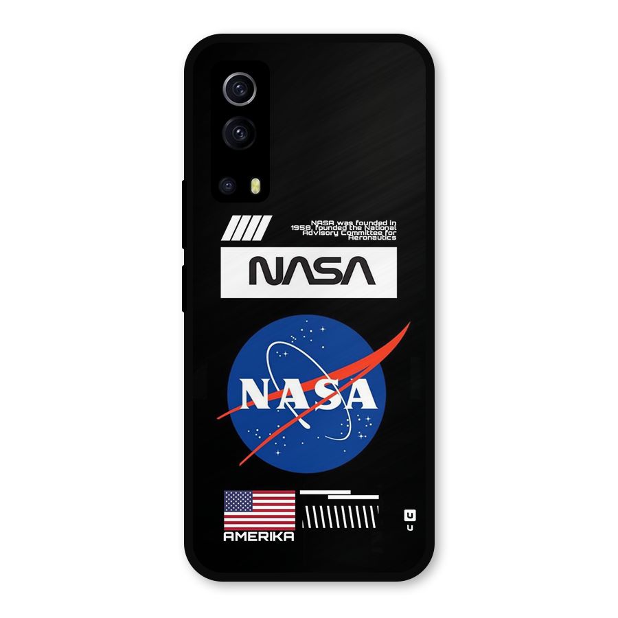 Nasa Zone Metal Back Case for iQOO Z3