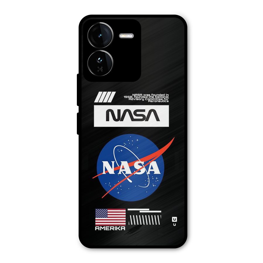 Nasa Zone Metal Back Case for iQOO Z9