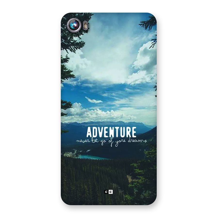 Natural Adventure Back Case for Canvas Fire 4 (A107)