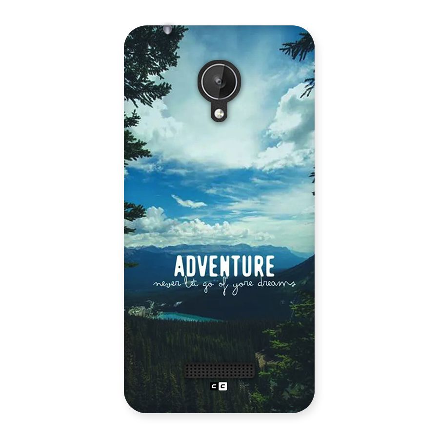 Natural Adventure Back Case for Canvas Spark Q380
