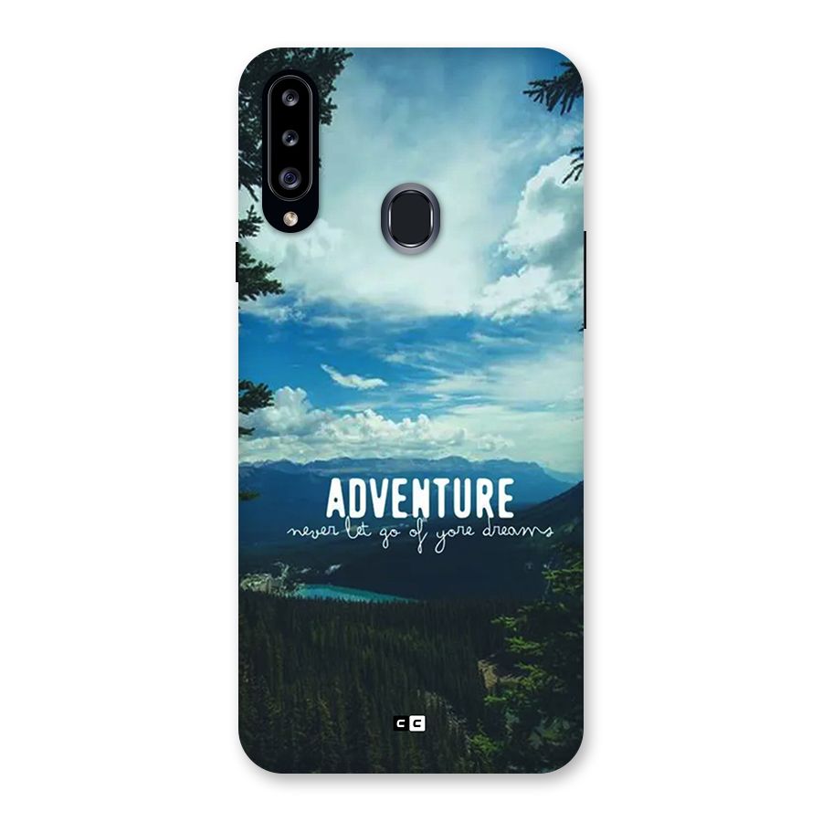 Natural Adventure Back Case for Galaxy A20s