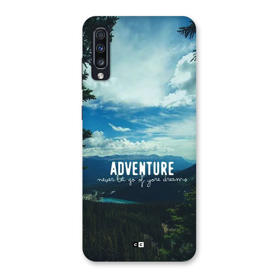 Natural Adventure Back Case for Galaxy A70s