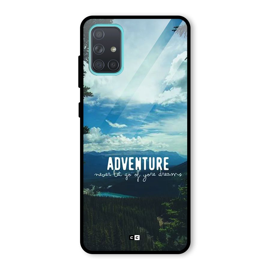 Natural Adventure Back Case for Galaxy A71