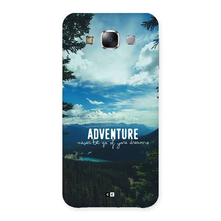 Natural Adventure Back Case for Galaxy E5