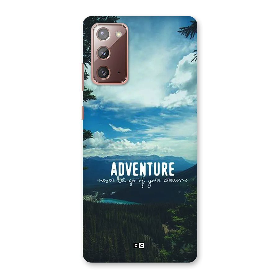 Natural Adventure Back Case for Galaxy Note 20