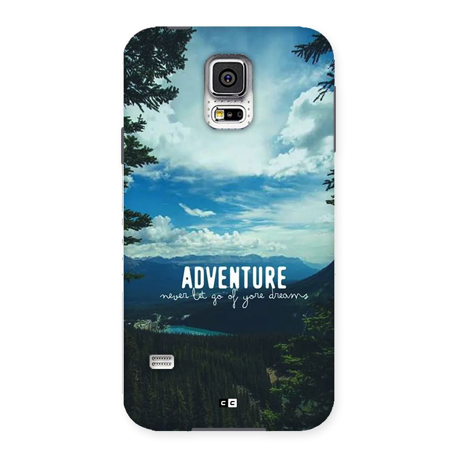 Natural Adventure Back Case for Galaxy S5