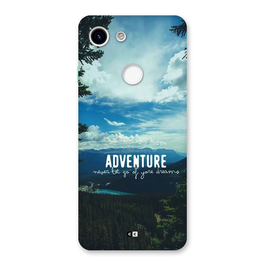 Natural Adventure Back Case for Google Pixel 3