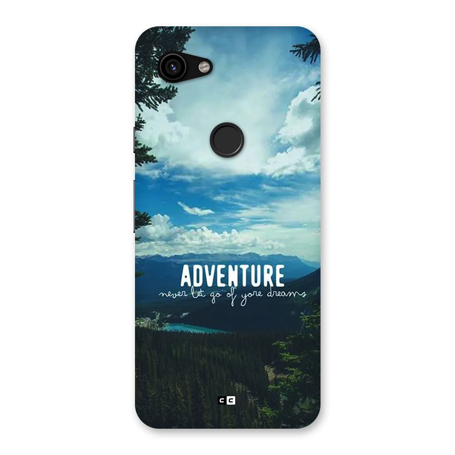 Natural Adventure Back Case for Google Pixel 3a