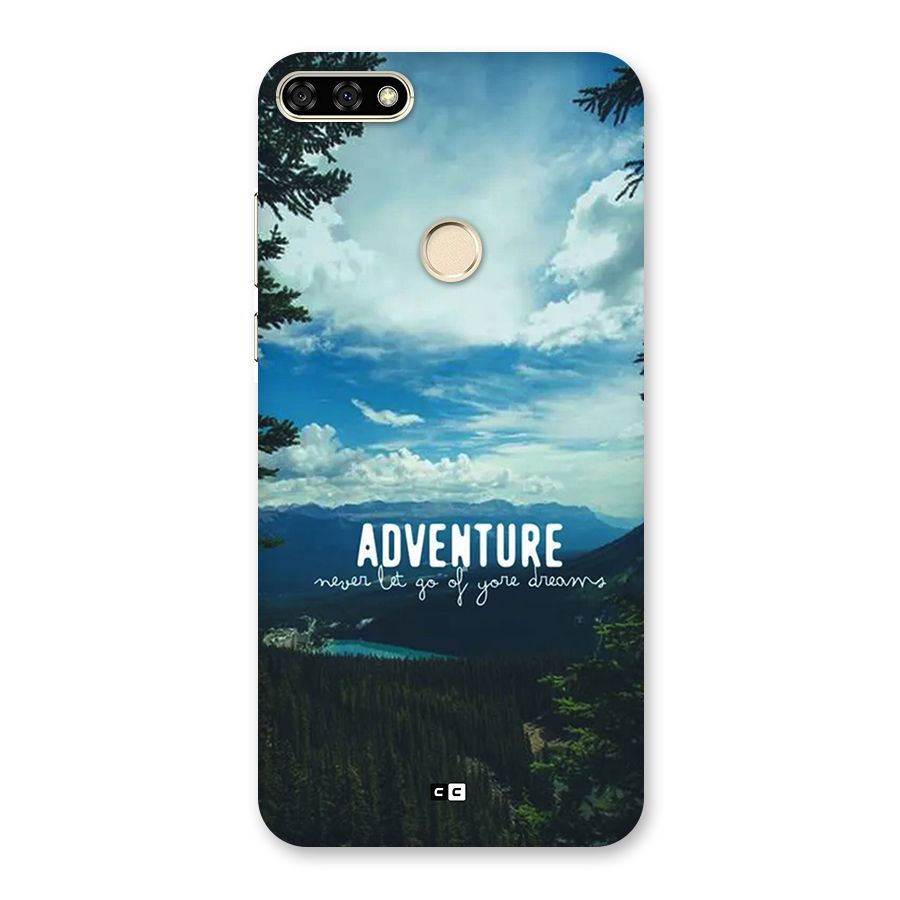 Natural Adventure Back Case for Honor 7A
