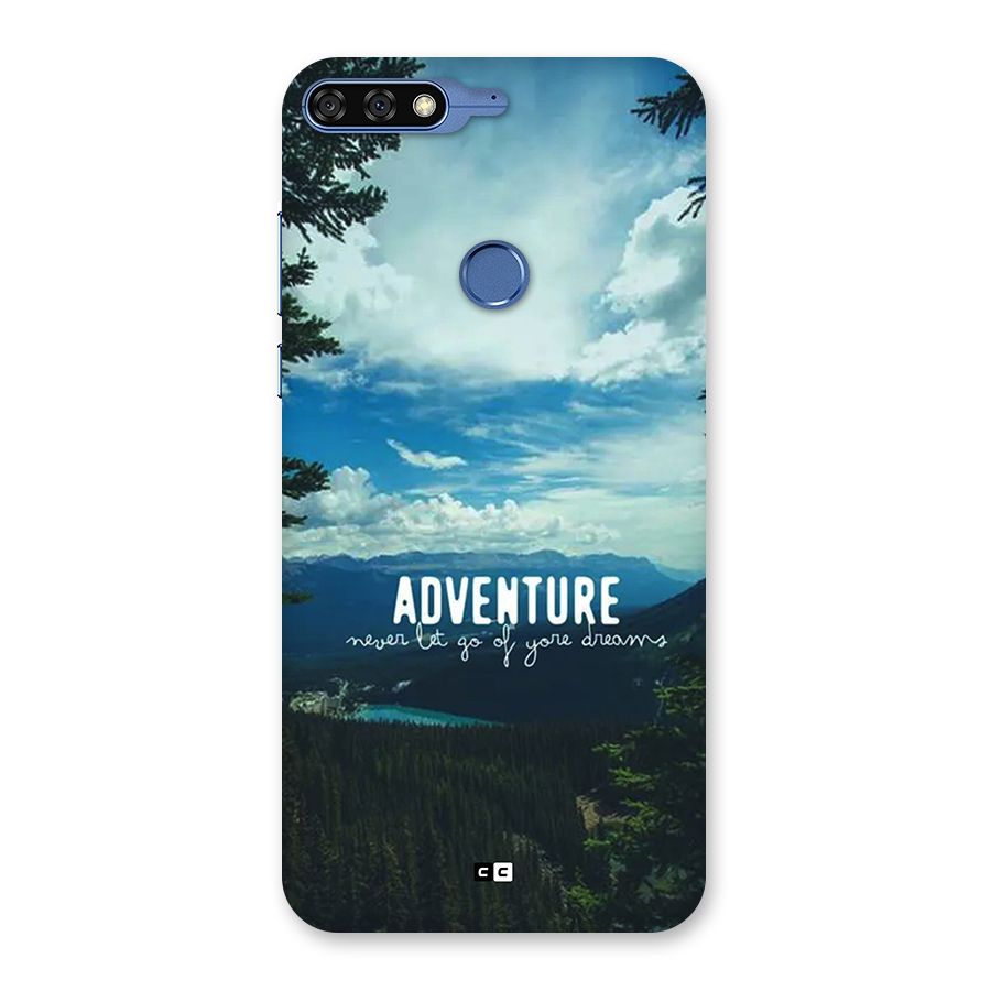 Natural Adventure Back Case for Honor 7C