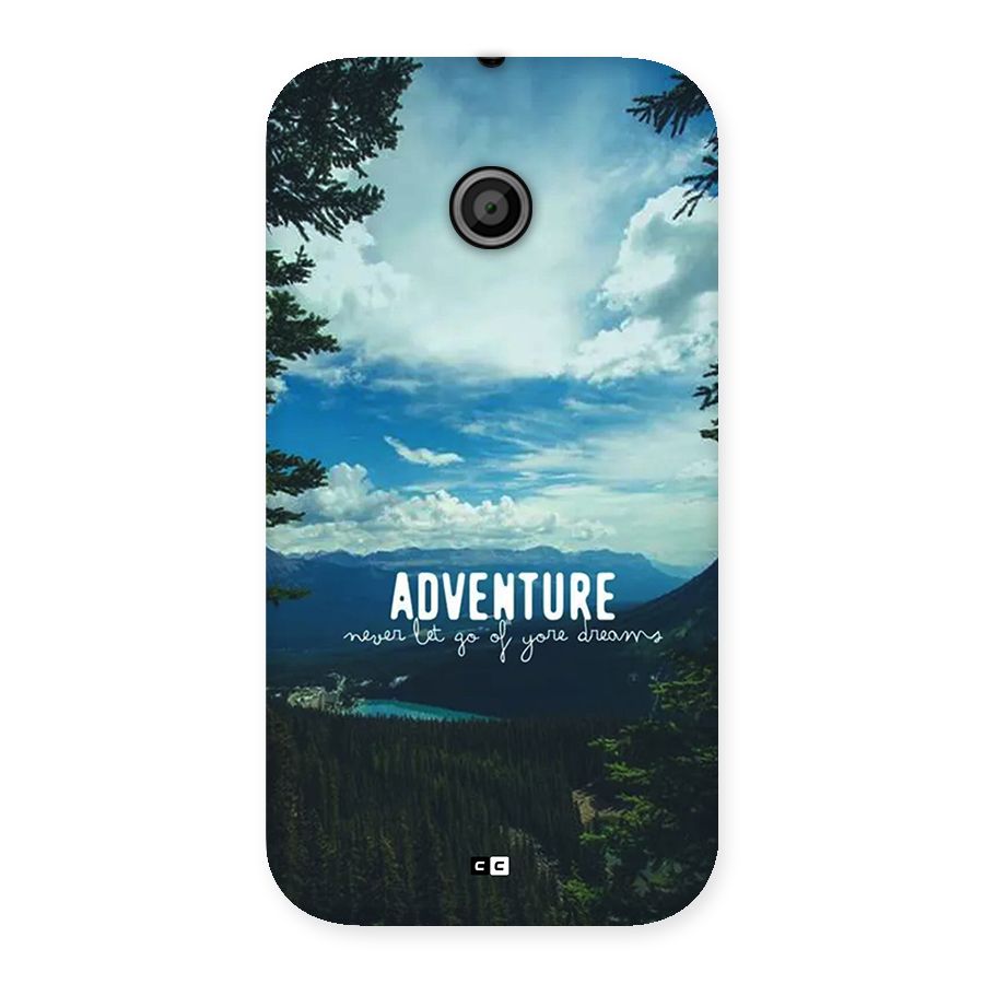 Natural Adventure Back Case for Moto E