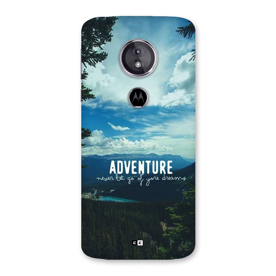 Natural Adventure Back Case for Moto E5