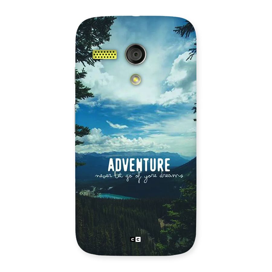 Natural Adventure Back Case for Moto G