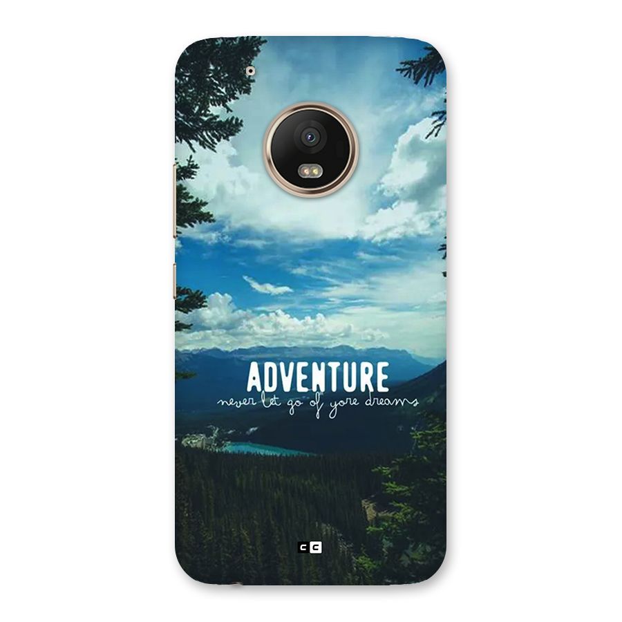 Natural Adventure Back Case for Moto G5 Plus