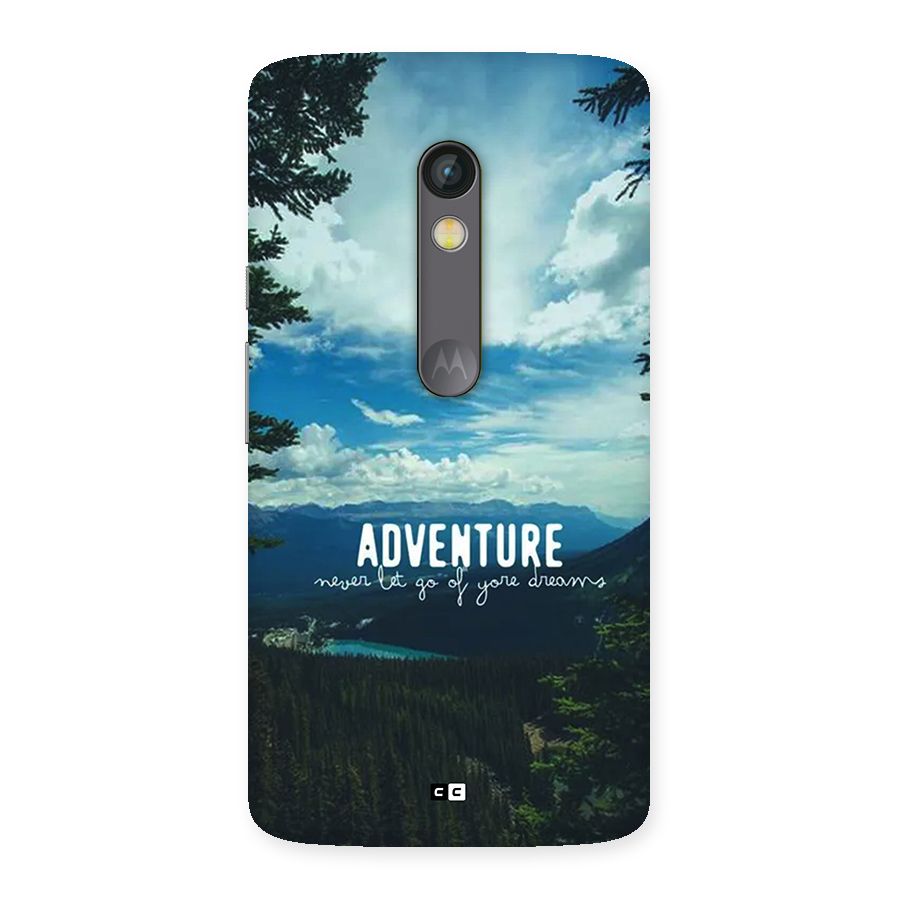 Natural Adventure Back Case for Moto X Play