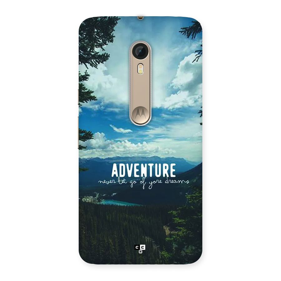 Natural Adventure Back Case for Moto X Style