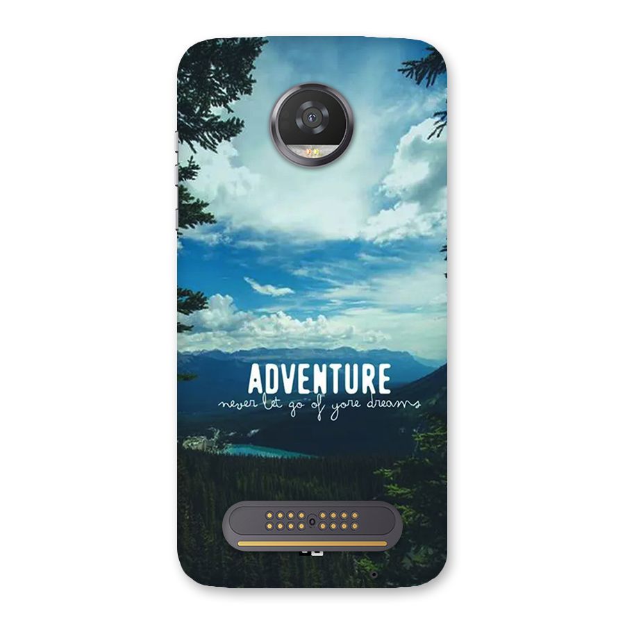 Natural Adventure Back Case for Moto Z2 Play